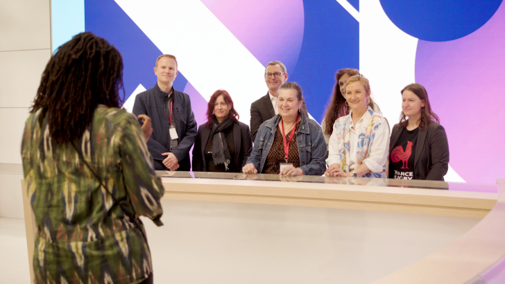 Les téléspectateurs, Eléonore Gay et Francis Letellier en plateau